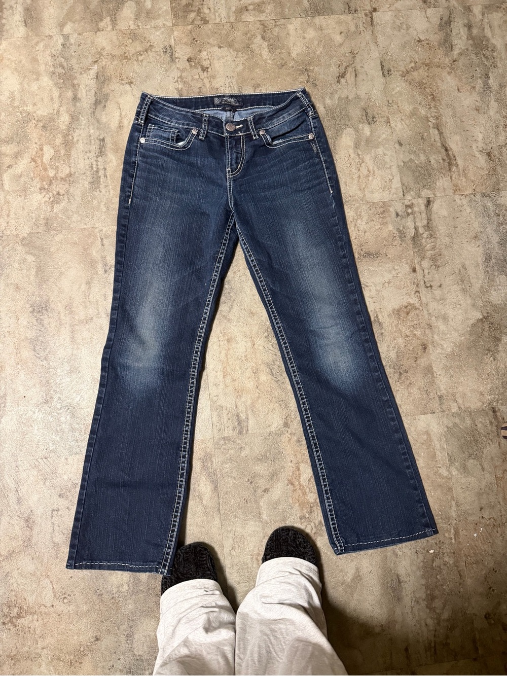 Silver Jeans Women's Dark Wash Bootcut Jeans